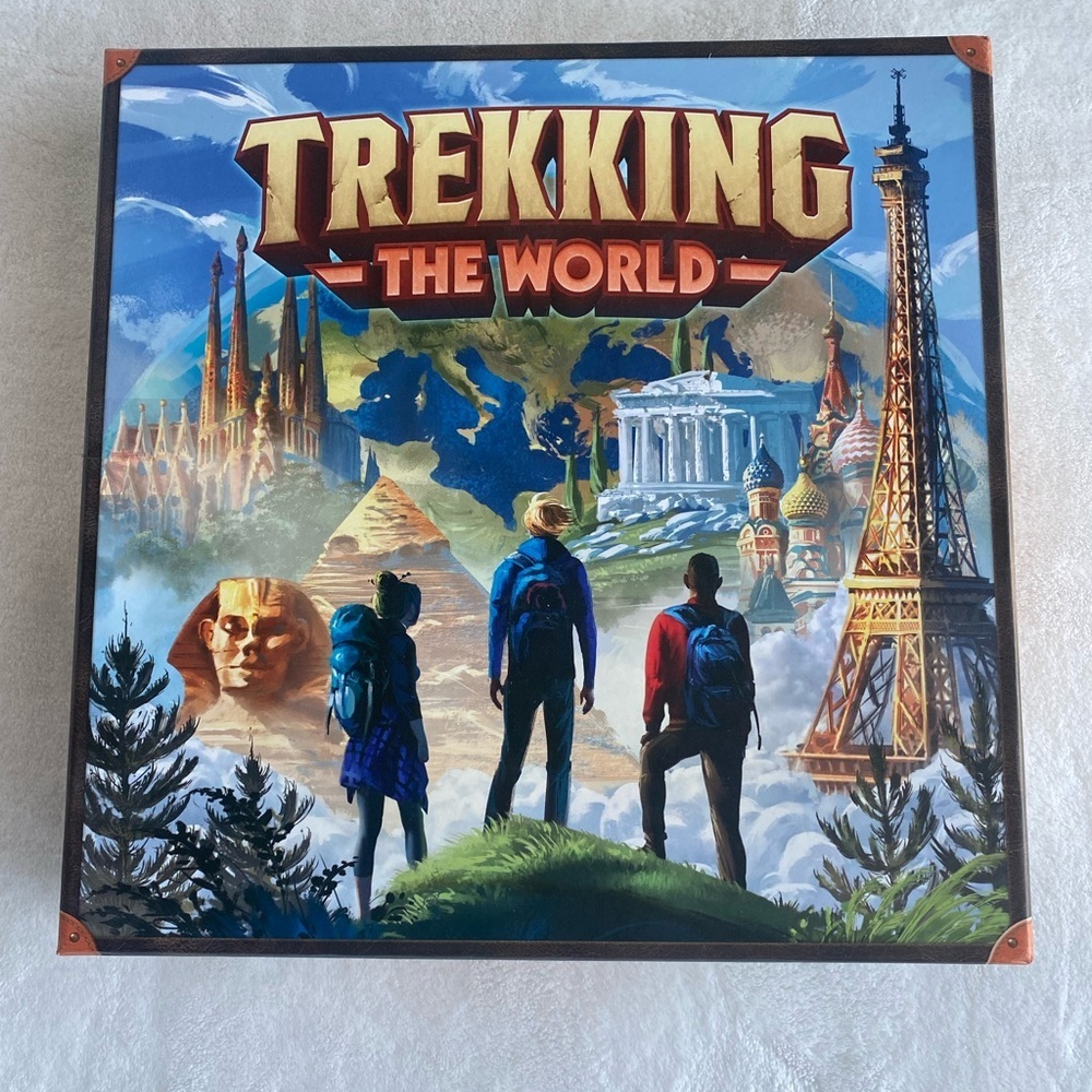 Trekking The World Board Game‎ 2020 Underdog Games Pretend Play Geography Travel